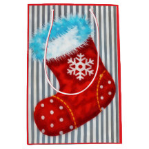 Weihnachts-Feiertags-Strumpf-Kunst-Mittel-Geschenk