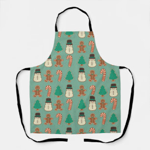Weihnachts-/Feiertagskeks Schürze