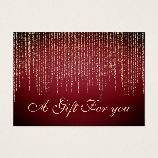 Weihnachts-/Feiertagsvergoldung - Geschenkgutschei