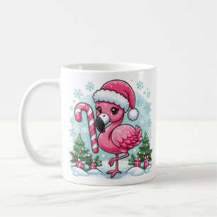 Weihnachts-Flamingo-Sublimations-Clipart-10424 Kaffeetasse