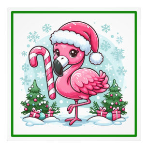 Weihnachts-Flamingo-Sublimierung Clipart-27301 Fotodruck