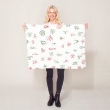 Weihnachts-Fleece-Decke – Cozy Holiday Throw