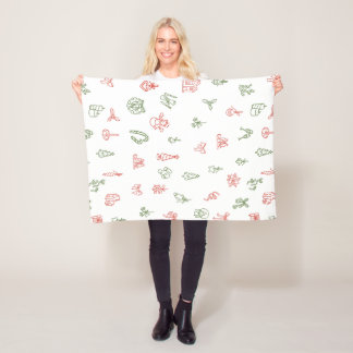 Weihnachts-Fleece-Decke – Cozy Holiday Throw Fleecedecke