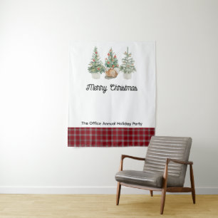 Weihnachts-Foto Background Foto Stand personalisie Wandteppich