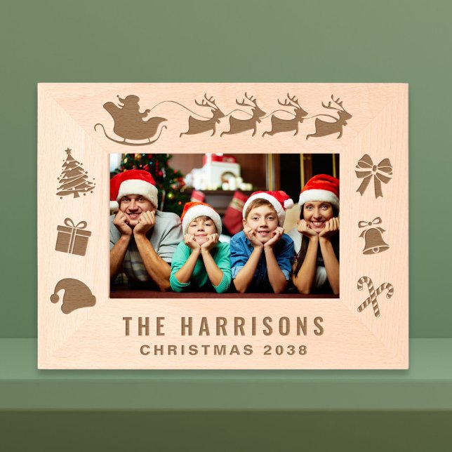 Weihnachts-Foto Geätzte Rahmen (Von Creator hochgeladen)