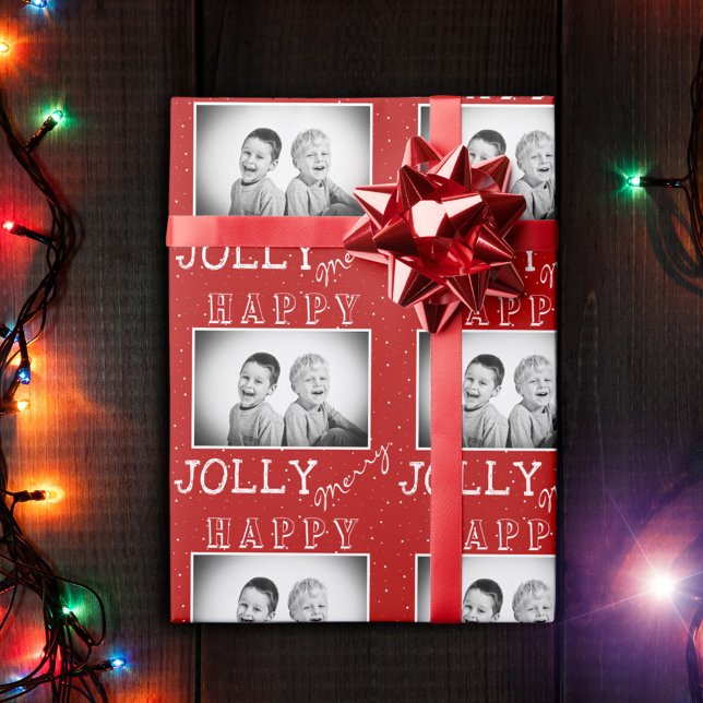 Weihnachts-Foto Geschenkpapier (Von Creator hochgeladen)
