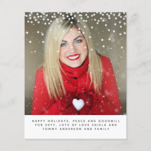 Weihnachts-FOTO-Haushaltsjahr - Überprüfungsschrei