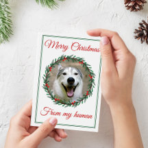 Weihnachts-Foto-Kranz
