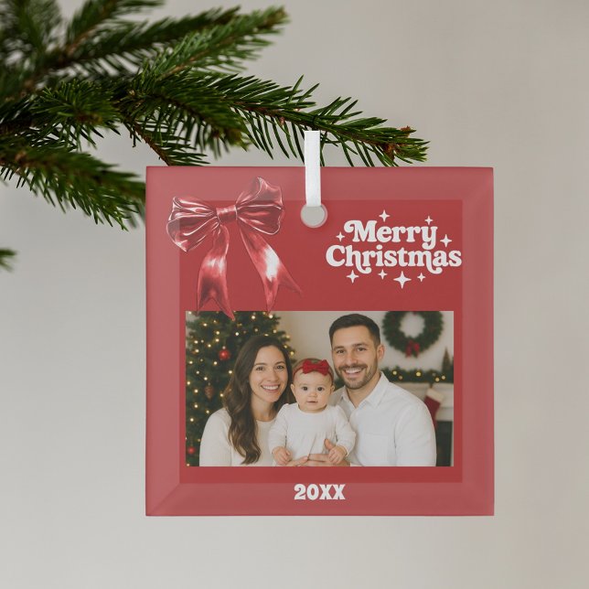 Weihnachts-Foto Ornament Aus Glas (Von Creator hochgeladen)