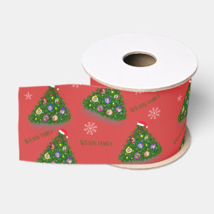 Weihnachts-Foto Ripsband