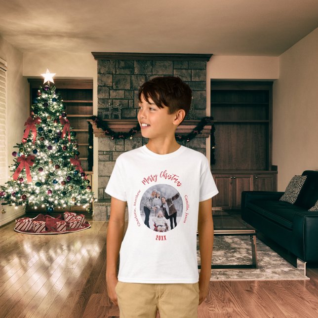 Weihnachts-Foto T-Shirt (Von Creator hochgeladen)