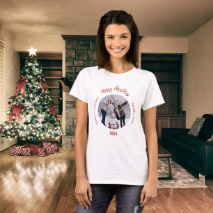 Weihnachts-Foto T-Shirt