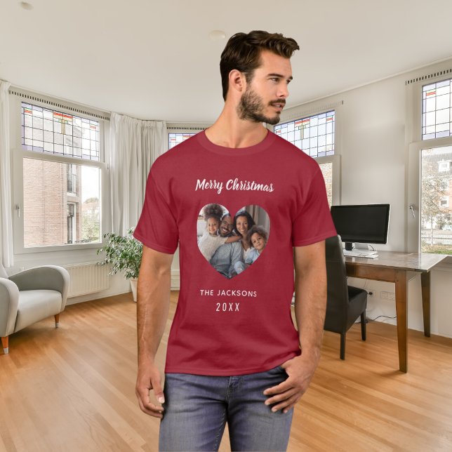 Weihnachts-Foto T-Shirt (Von Creator hochgeladen)