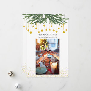 Weihnachts-Foto-Weihnachtskarte, Weihnachten