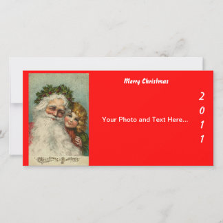 Weihnachts-Fotokarte Feiertagskarte