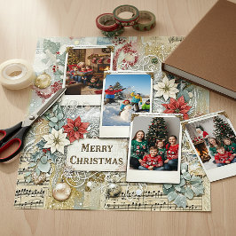 Weihnachts-Fotorahmen-Bastelpapier