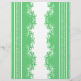 Weihnachts-Fraktal-Wintergrün-Scrapbook-Papier