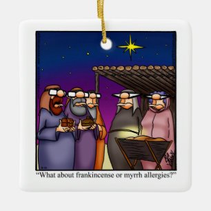 Weihnachts-Frankincense & Myrrh Spaß Ornament