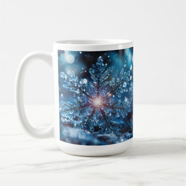 Weihnachts-Freude 15 oz Klassische Tasse (Links)