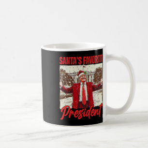 Weihnachts-FuE-Präsident Trump 2024 Kaffeetasse
