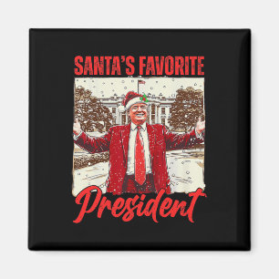 Weihnachts-FuE-Präsident Trump 2024 Magnet