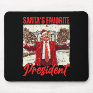 Weihnachts-FuE-Präsident Trump 2024 Mousepad