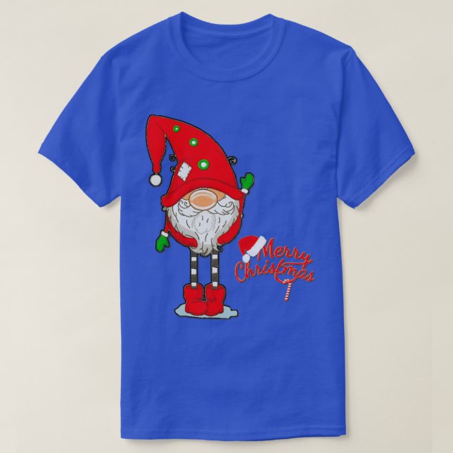 Weihnachts Funny Gnomes 141 T-Shirt (Design vorne)