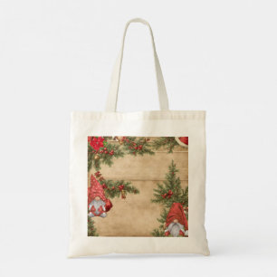 Weihnachts-Fussy Cutting Gnome Image Tragetasche