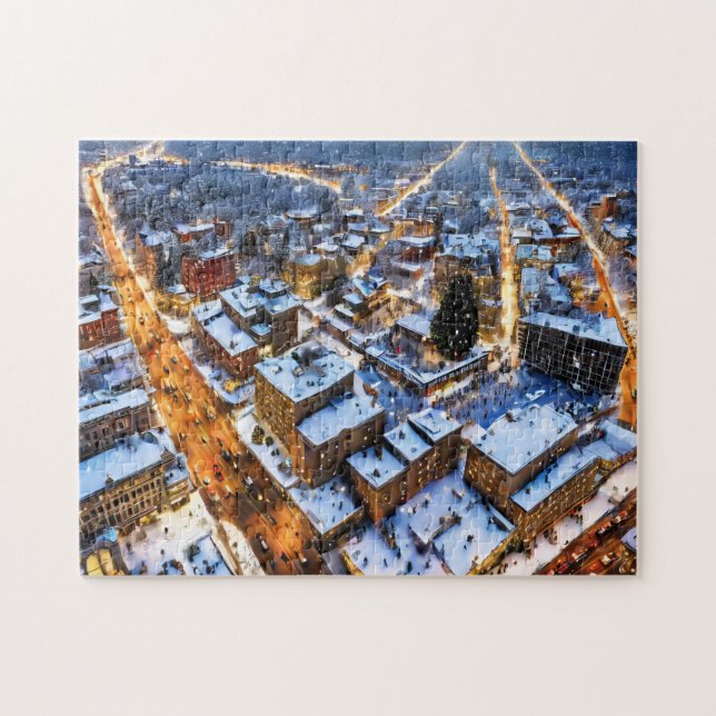 Weihnachts-Galerie Foto Russel Puzzle (Horizontal)