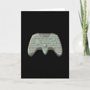 Weihnachts-Game-Controller Karte