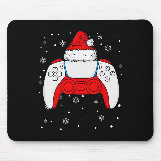 Weihnachts-Gamer-Controller Boys Kids Teens G Mousepad (Vorne)