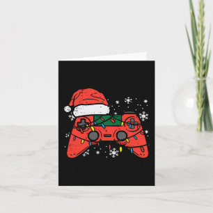 Weihnachts-Gamer-Controller Xmas Boys Kinder Jugen Karte