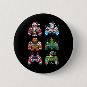 Weihnachts-Gaming-Controller Santa-Elf-Xmas-Christ Button