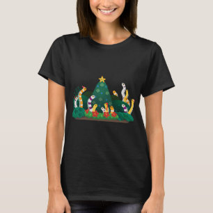 Weihnachts-Gartenaal T-Shirt