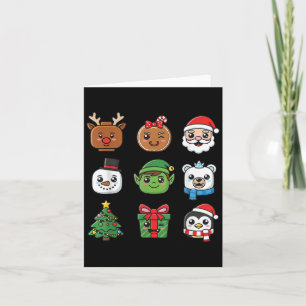 Weihnachts Gebäude Brick Heads Youth Kids Christma Karte