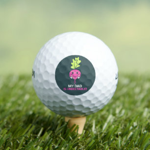 Weihnachts-Geburtstags-Papa Witz-Pub Weihnachten Golfball