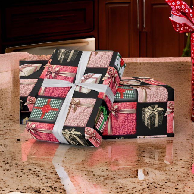 Weihnachts-Geburtstagskorrektur Geschenkpapier (Von Creator hochgeladen)