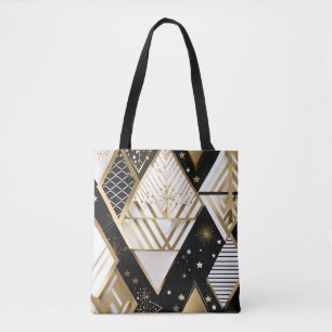 Weihnachts-Geometrieformen-Tasche