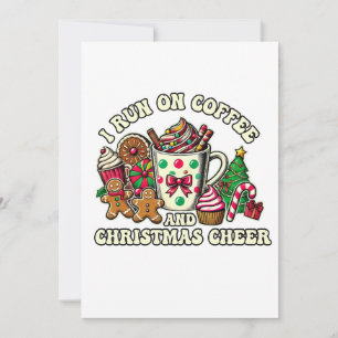 Weihnachts-Geschenk Kaffee und Weihnachtsjause Einladung