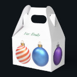 Weihnachts-Geschenkboxen, Weihnachtsverpackung Geschenkschachtel<br><div class="desc">Rett das Packpapier und verwende stattdessen diese kleine Geschenkboxen. Personalisieren Sie es mit Ihrem Namen und dem Namen des Empfängers.</div>