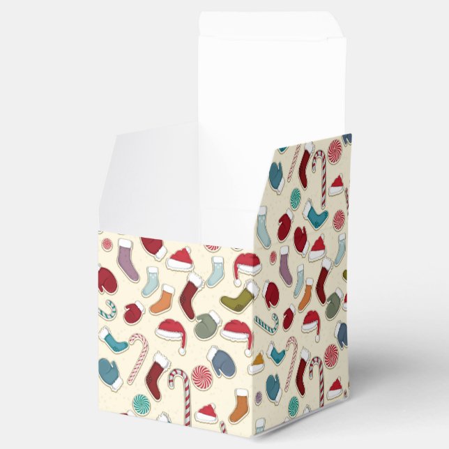 Weihnachts-Geschenkboxen, Weihnachtsverpackung Geschenkschachtel (Geöffnet)