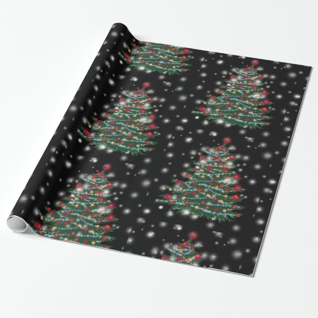 Weihnachts Geschenkpapier (Ungerollt)