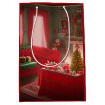 Weihnachts-Geschenktasche Medium
