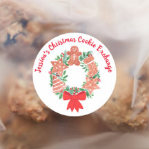 Weihnachts-Gingerbread-Cookie-Tausch