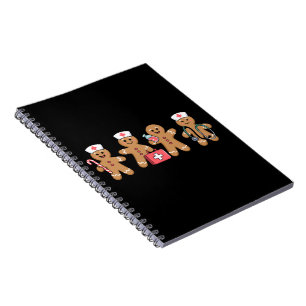 Weihnachts Gingerbread Krankenwagen Team Crew Gesc Notizblock