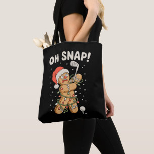 Weihnachts-Gingerbread Oh-Snap-Keks Golf Golfer