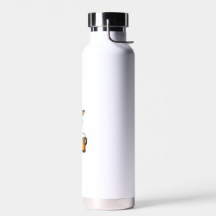 Weihnachts-Giraffe mit Bier _ Weihnachten Funny Pa Trinkflasche