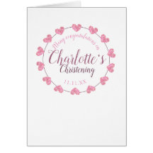 Weihnachts-Girl-Gratulationskarte