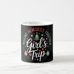 Weihnachts-Girls-Trip Erinnerungen zusammen Weihna Kaffeetasse