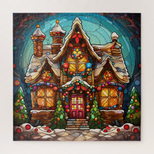 Weihnachts-Glass-Puzzle Puzzle